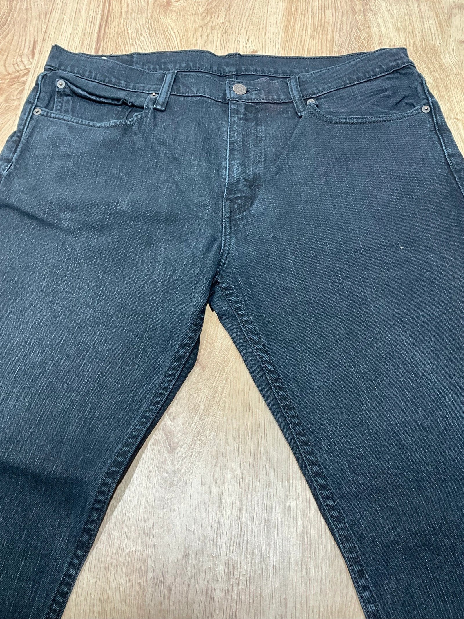 Levi's 511 Slim W36 L29 Casual jean 99% Katoen Zwart Gebleekte lvh 141 – photo 4